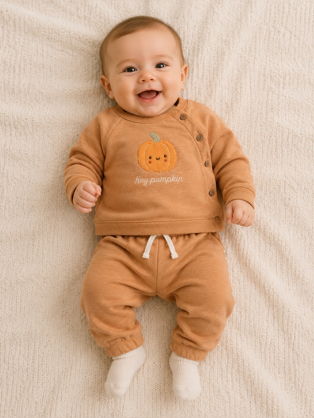 Rabbit + Bear Organic 2pc Halloween Sweatsuit